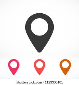 Vector icon search map 10 EPS