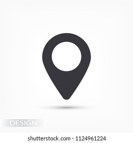 Vector icon search map 10 EPS