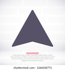 Vector icon search map 10 EPS