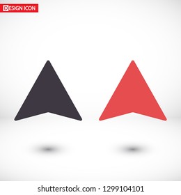 Vector icon search map 10 EPS