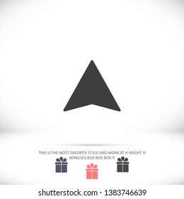 Vector icon search map 10 EPS