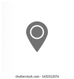 Vector icon search map 10 EPS . Lorem Ipsum Illustration design