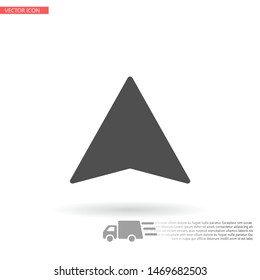 Vector icon search map 10 EPS . Lorem Ipsum Illustration design