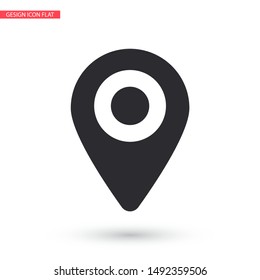 Vector icon search map 10 EPS . Lorem Ipsum Illustration design