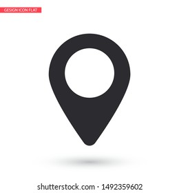 Vector icon search map 10 EPS . Lorem Ipsum Illustration design