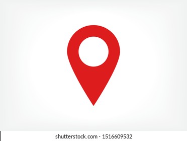 Vector icon search map 10 EPS . Lorem Ipsum Illustration design