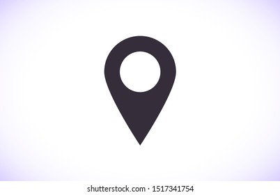 Vector icon search map 10 EPS . Lorem Ipsum Illustration design
