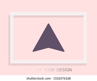 Vector icon search map 10 EPS . Lorem Ipsum Illustration design
