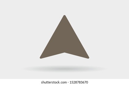 Vector icon search map 10 EPS . Lorem Ipsum Illustration design