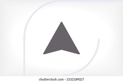 Vector icon search map 10 EPS . Lorem Ipsum Illustration design