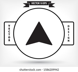 Vector icon search map 10 EPS . Lorem Ipsum Illustration design