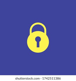 Icono del vector con motivo de seguridad