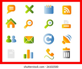 Vector icon set