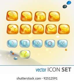 vector icon set. eps 10