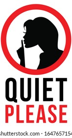 Vector icon set of keep silence symbols. No talking signs vector icon set.