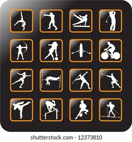 Vector Icon Set for sports -4