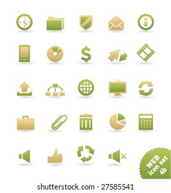 Vector icon set WEB [04b]