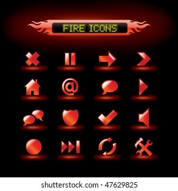 Vector icon set vector. Web