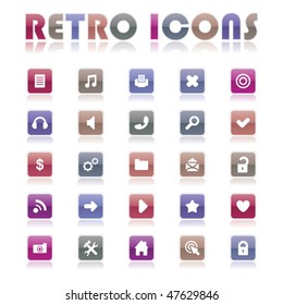 Vector icon set vector. Web