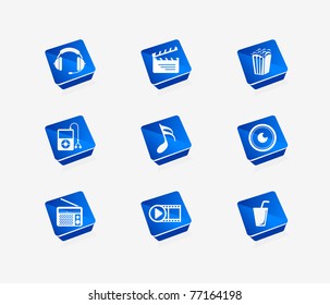 Vector icon set for web & applications