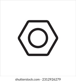 Vector icon settings, tools, gears, Gear Sign Isolated on white background. Help choice account concept. Trendy flat style for graphic design, logo, Web site, social media, UI,