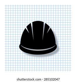 - vector icon with shadow