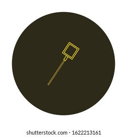 vector icon, shaped pool cleaner