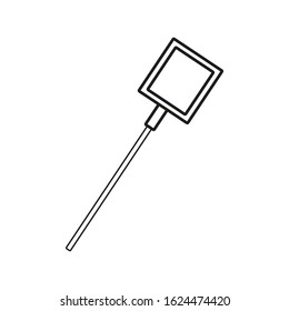 vector icon, shaped pool cleaner