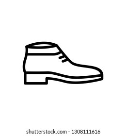 Vector icon for shoes