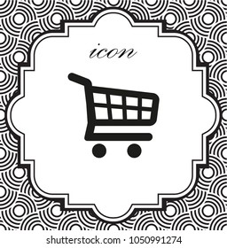 vector icon shopping cart