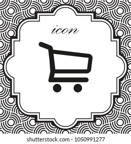 vector icon shopping cart