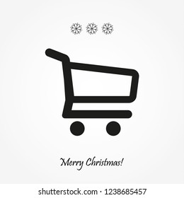 vector icon shopping cart