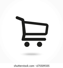  vector icon shopping cart 