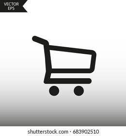  vector icon shopping cart 