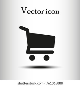  vector icon shopping cart 
