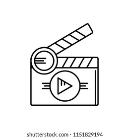 Vector icon for  short films