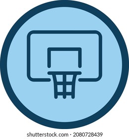 vector icon sign sports basketball ring