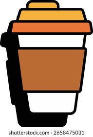 Vector Icon Simple Sticker Food