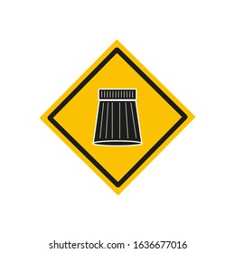 vector icon, skirt clothing item on white background