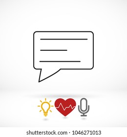 Vector icon sms 10 EPS