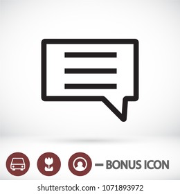 Vector icon sms 10 EPS