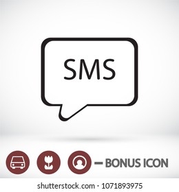 Vector icon sms 10 EPS