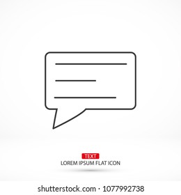 Vector icon sms 10 EPS