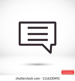 Vector icon sms 10 EPS