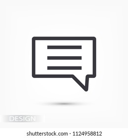 Vector icon sms 10 EPS