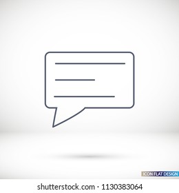 Vector icon sms 10 EPS