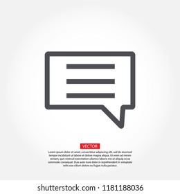 Vector icon sms 10 EPS