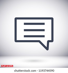 Vector icon sms 10 EPS
