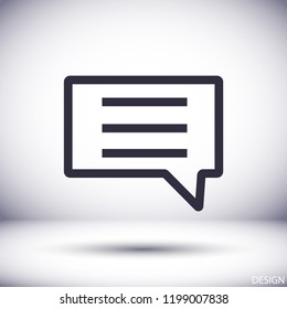 Vector icon sms 10 EPS