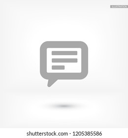 Vector icon sms 10 EPS